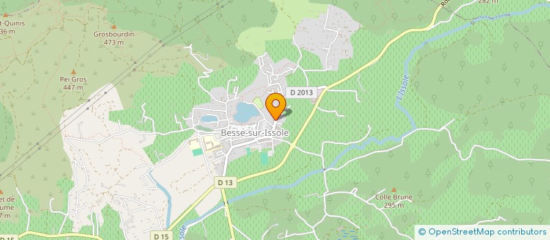 localisation de l'entreprise MADAME FLAVIA MEUNIER à BESSE-SUR-ISSOLE