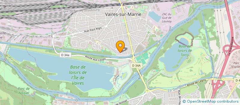 localisation de l'entreprise MADAME FLAVIA MIRANDA DE CASTRO à VAIRES-SUR-MARNE
