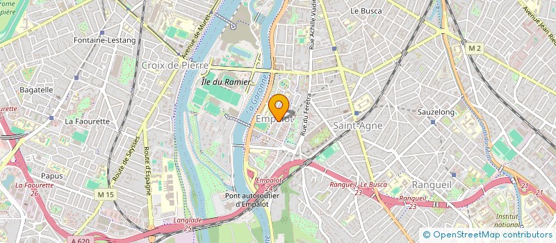 localisation de l'entreprise MADAME FLAVIA NAIARA DA SILVA à TOULOUSE