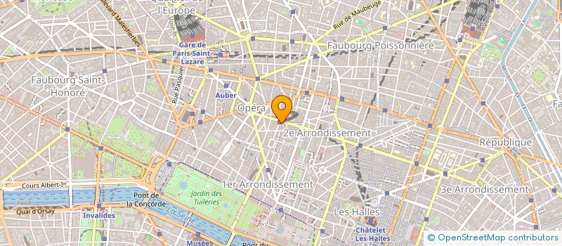 localisation de l'entreprise MADAME FLAVIA ROUGIER  PARIS