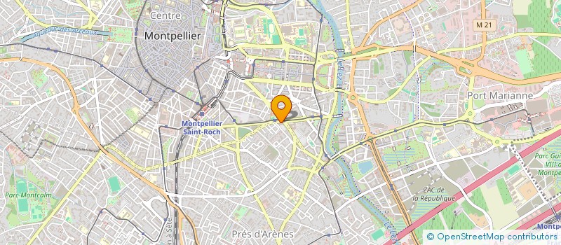 localisation de l'entreprise MADAME FLAVIA VARGAS PEREIRA à MONTPELLIER