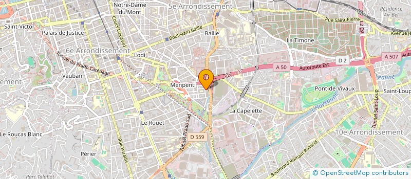 localisation de l'entreprise MADAME FLAVIA VENANCIO à MARSEILLE