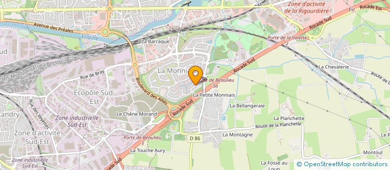 localisation de l'entreprise MADAME FLAVIE ADAINE-JEAN-PIERRE  NOYAL-SUR-VILAINE