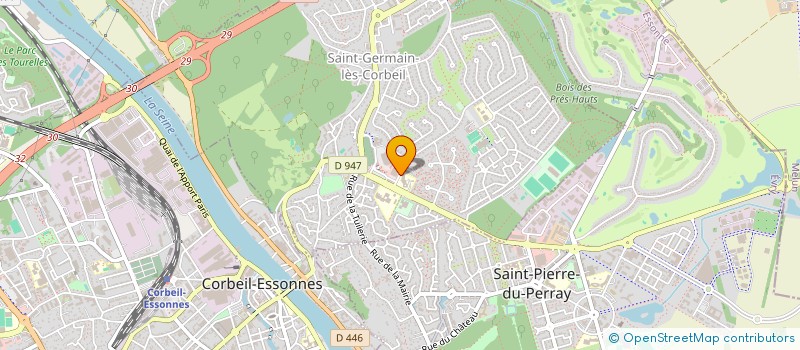 localisation de l'entreprise MADAME FLAVIE AZINCOURT à SAINT-GERMAIN-LES-CORBEIL