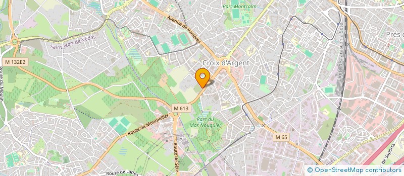 localisation de l'entreprise MADAME FLAVIE BELLIN à MONTPELLIER