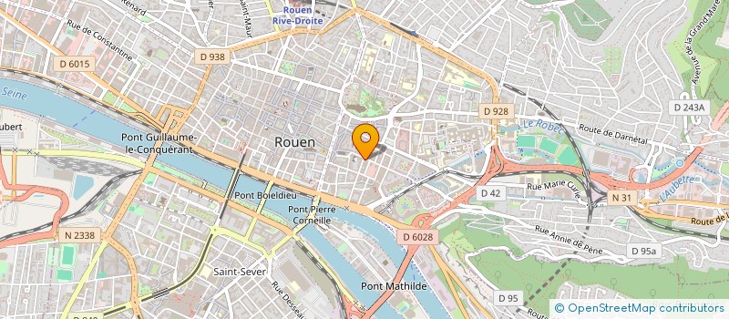 localisation de l'entreprise MADAME FLAVIE BEUVIN à ROUEN