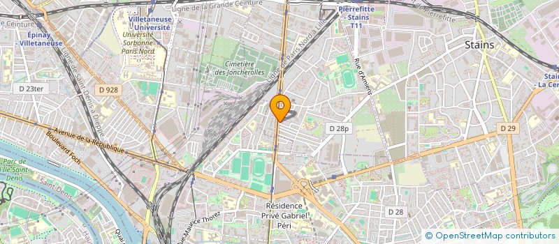 localisation de l'entreprise MADAME FLAVIE BOTTI  BONDY