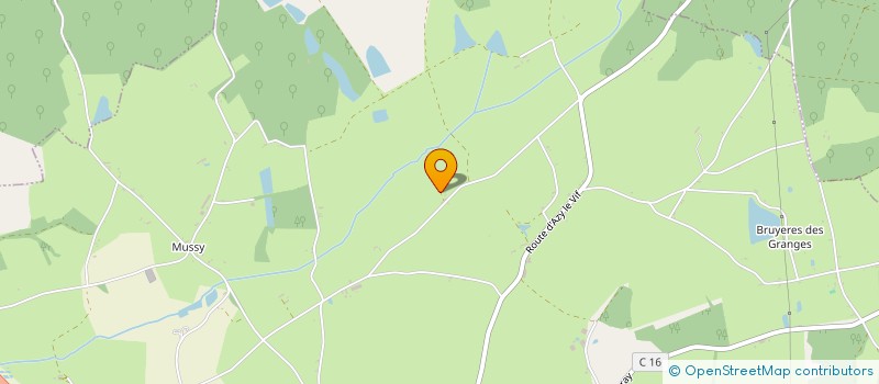 localisation de l'entreprise MADAME FLAVIE CARGNELUTTI  CHANTENAY-SAINT-IMBERT