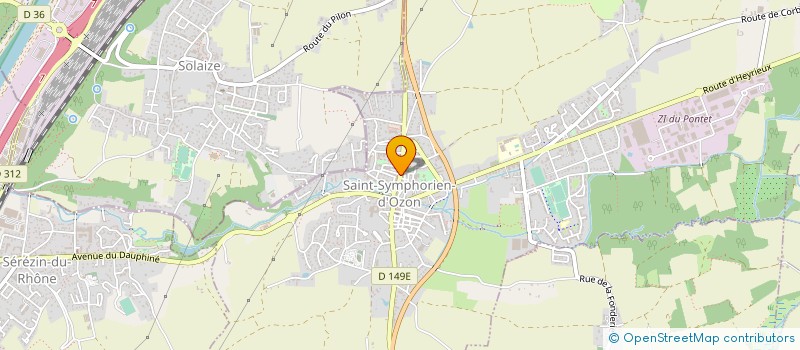 localisation de l'entreprise MADAME FLAVIE CICCARELLI  SAINT-ROMAIN-EN-JAREZ