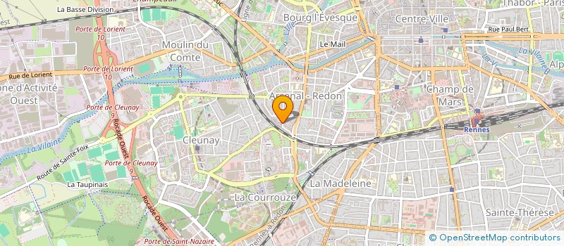 localisation de l'entreprise MADAME FLAVIE CONAN  RENNES