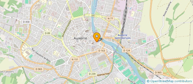 localisation de l'entreprise MADAME FLAVIE CULOT à AUXERRE