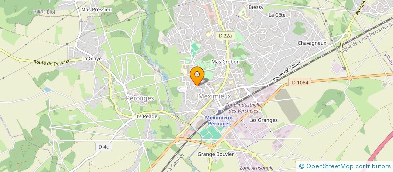 localisation de l'entreprise MADAME FLAVIE DEBAY à MEXIMIEUX