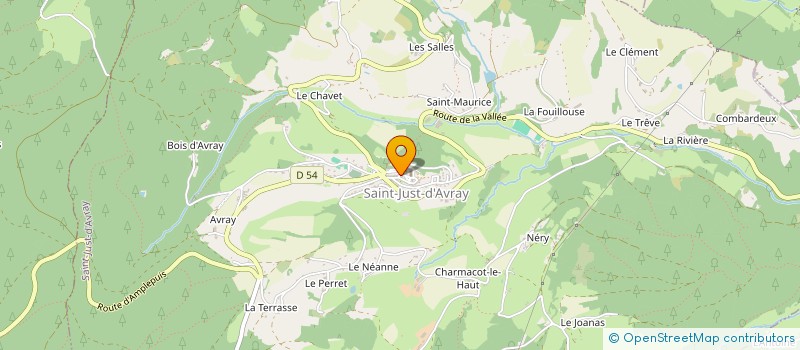 localisation de l'entreprise MADAME FLAVIE DEJEAN à CHAMBOST-ALLIERES
