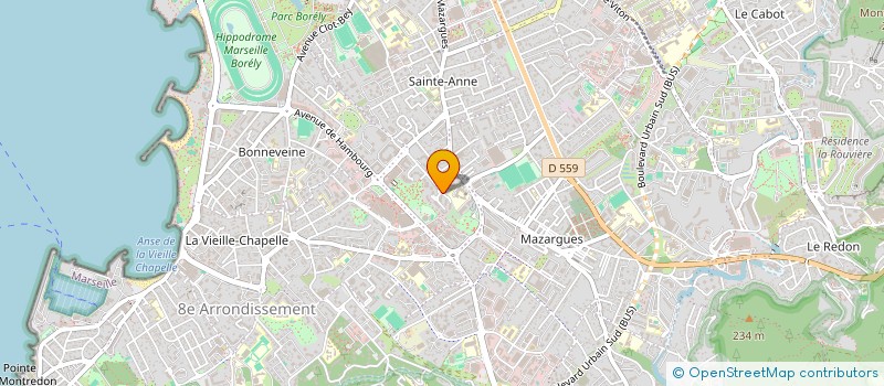 localisation de l'entreprise MADAME FLAVIE DELAUNAY à MARSEILLE