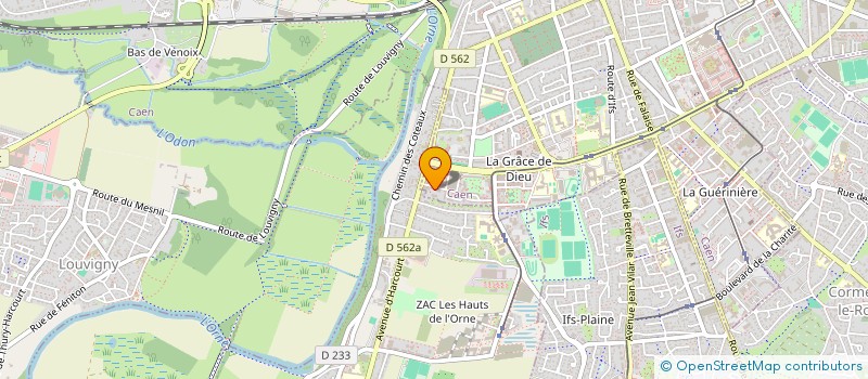 localisation de l'entreprise MADAME FLAVIE DEMEUDE à CAEN