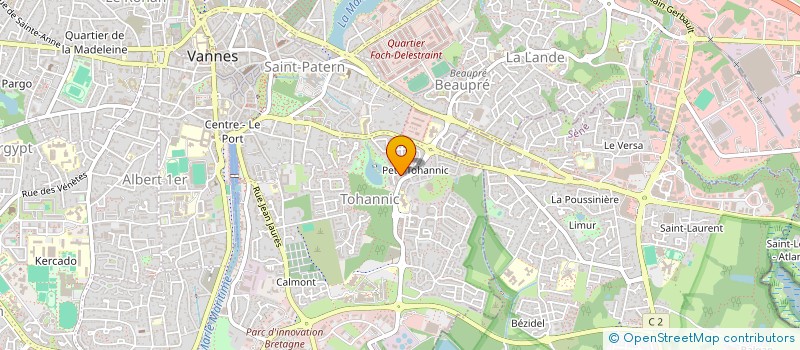 localisation de l'entreprise MADAME FLAVIE DOFFE à VANNES