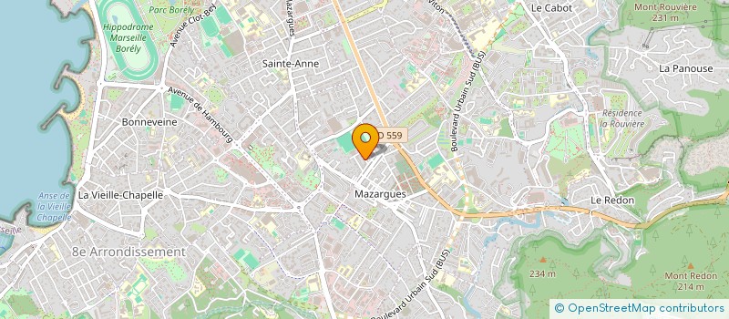 localisation de l'entreprise MADAME FLAVIE FERNANDEZ  MARSEILLE