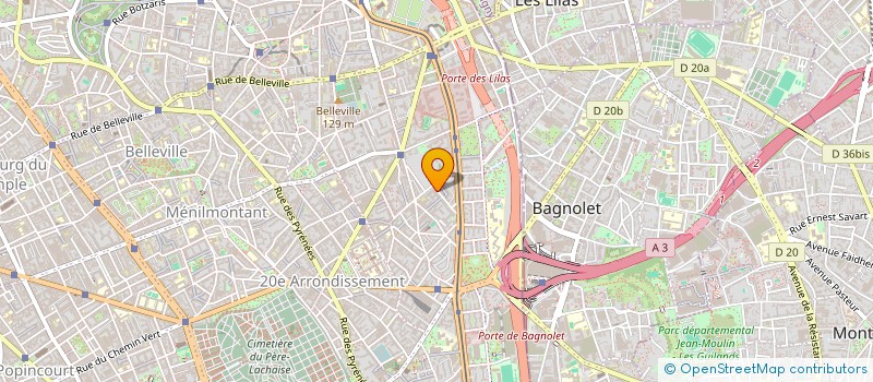 localisation de l'entreprise MADAME FLAVIE GIMENO  PARIS