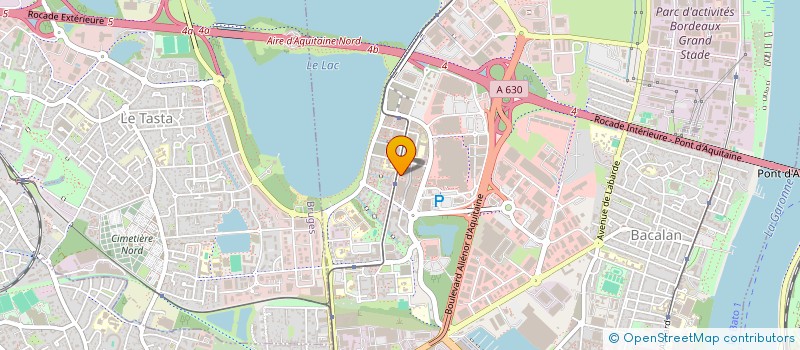 localisation de l'entreprise MADAME FLAVIE GOUPIL  BORDEAUX