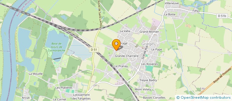 localisation de l'entreprise MADAME FLAVIE GRAS  GRIEGES