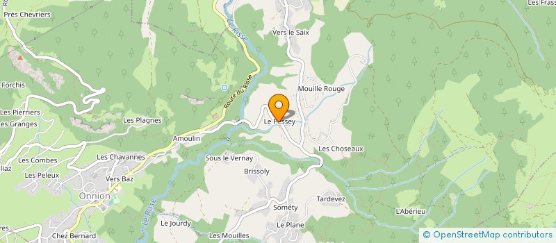 localisation de l'entreprise MADAME FLAVIE GUIGONNAT  ONNION