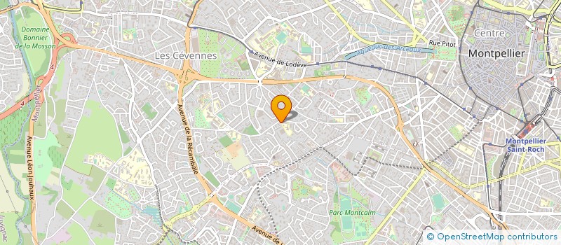 localisation de l'entreprise MADAME FLAVIE GUILHAUMON à MONTPELLIER