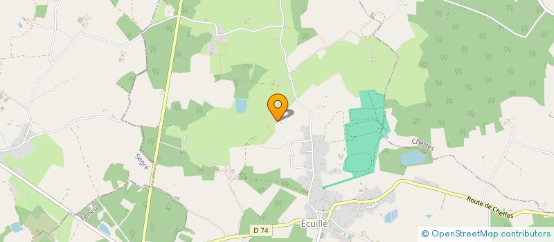 localisation de l'entreprise MADAME FLAVIE HOBE  ECUILLE