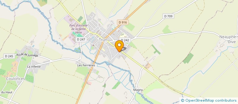 localisation de l'entreprise MADAME FLAVIE HOUARD  GOUFFERN EN AUGE