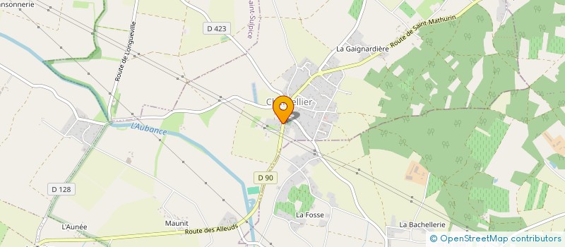 localisation de l'entreprise MADAME FLAVIE LAMBERT à BRISSAC LOIRE AUBANCE