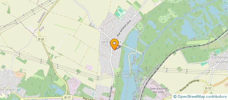 localisation de l'entreprise MADAME FLAVIE LE CALLONEC  VERT-LE-PETIT