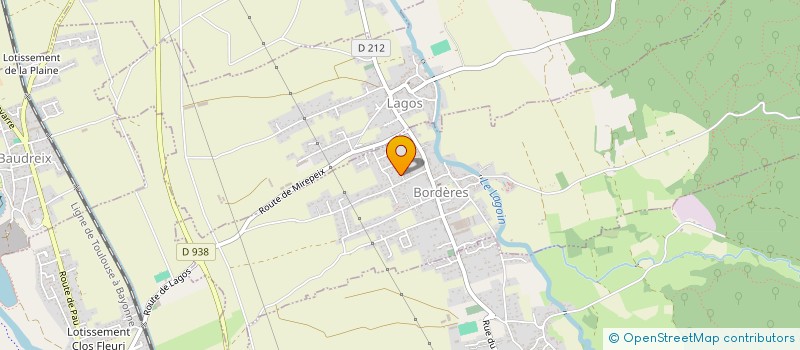 localisation de l'entreprise MADAME FLAVIE LE GUILLOU  BORDERES