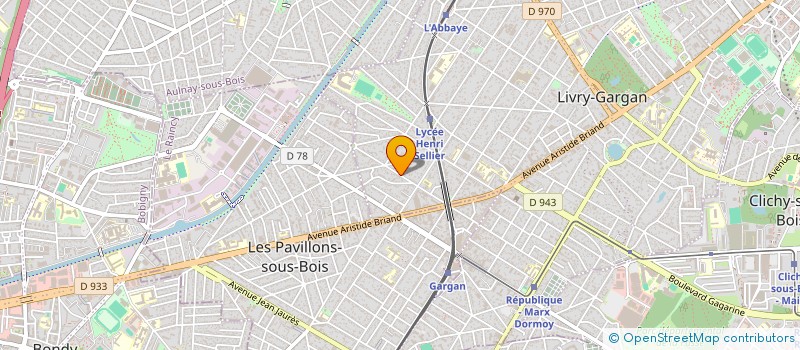 localisation de l'entreprise MADAME FLAVIE LE METAYER  LIVRY GARGAN