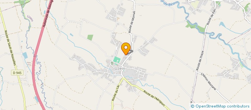 localisation de l'entreprise MADAME FLAVIE LEMERCIER  UZEIN
