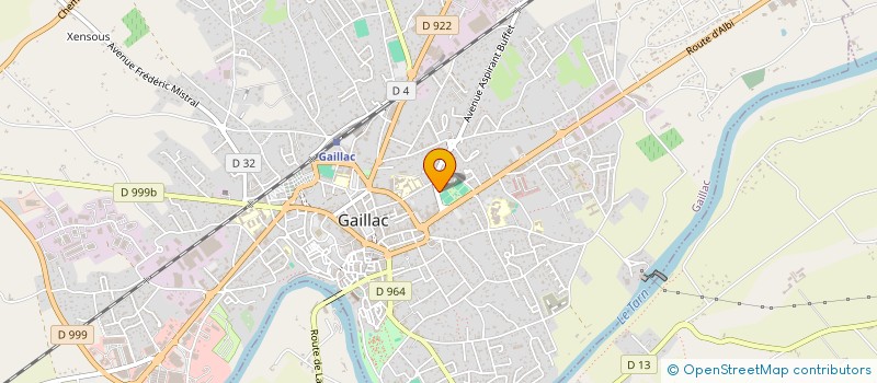 localisation de l'entreprise MADAME FLAVIE LEWANDOWSKI  GAILLAC