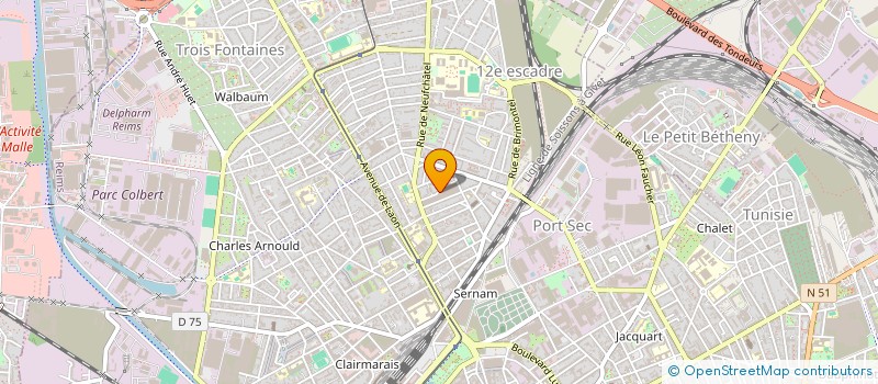 localisation de l'entreprise MADAME FLAVIE LIGONNIERE  SAINT-MARTIN-DE-BERNEGOUE