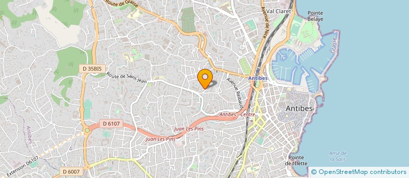 localisation de l'entreprise MADAME FLAVIE MARECHAL  ANTIBES