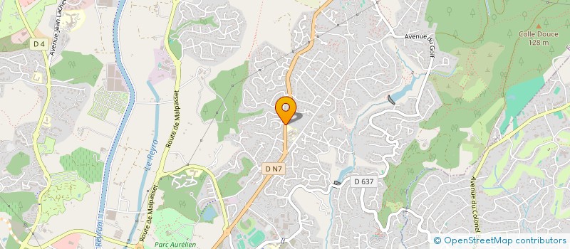 localisation de l'entreprise MADAME FLAVIE MAUDUIT à FREJUS