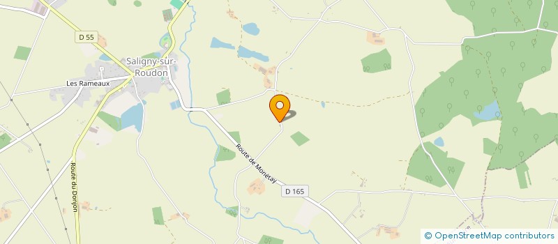 localisation de l'entreprise MADAME FLAVIE MAURICE  SALIGNY-SUR-ROUDON