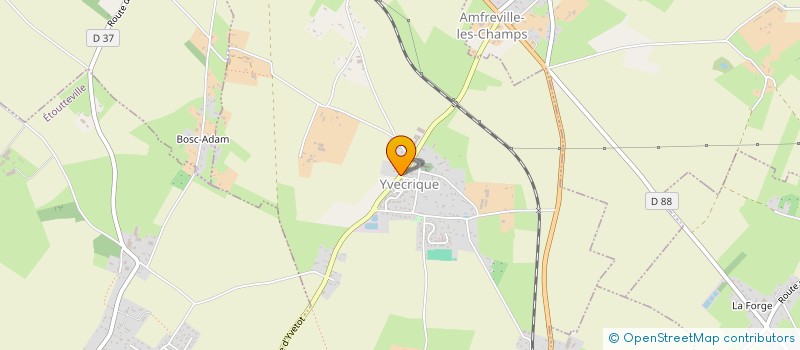 localisation de l'entreprise MADAME FLAVIE MIOQUE  YVECRIQUE