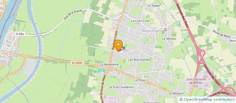 localisation de l'entreprise MADAME FLAVIE MOREL à REPLONGES