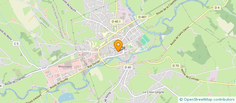 localisation de l'entreprise MADAME FLAVIE NARDETTO  CHARLIEU