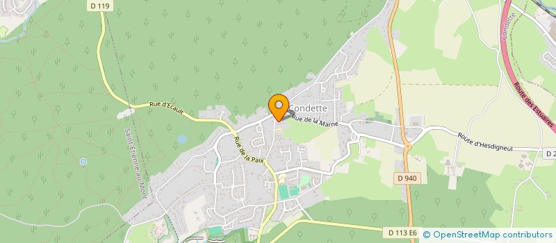 localisation de l'entreprise MADAME FLAVIE NOYELLE  SAINT-FOLQUIN