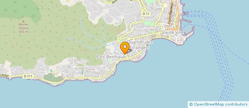 localisation de l'entreprise MADAME FLAVIE PERRIER  AJACCIO