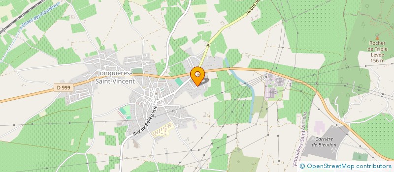 localisation de l'entreprise MADAME FLAVIE PILENKO  JONQUIERES-SAINT-VINCENT