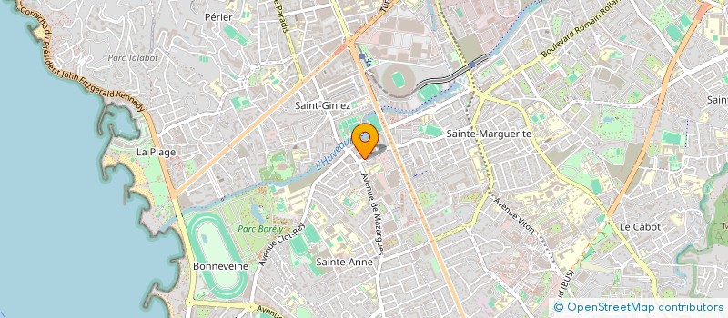 localisation de l'entreprise MADAME FLAVIE PINATEL à MARSEILLE