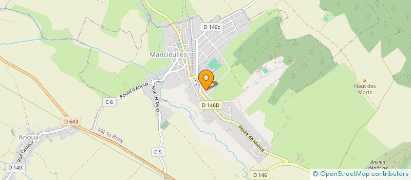 localisation de l'entreprise MADAME FLAVIE PINNA  VAL DE BRIEY