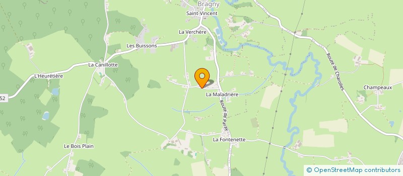 localisation de l'entreprise MADAME FLAVIE PISSELOUP  CHATENOY-LE-ROYAL