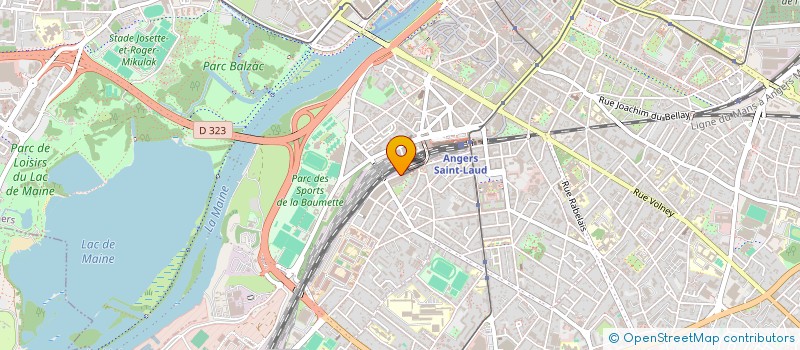 localisation de l'entreprise MADAME FLAVIE POIRIER  CHATEAU-GONTIER-SUR-MAYENNE