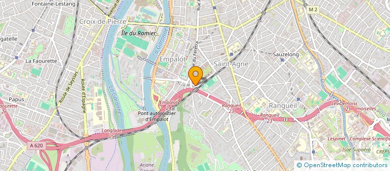 localisation de l'entreprise MADAME FLAVIE REGI  TOULOUSE