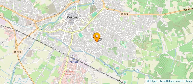 localisation de l'entreprise MADAME FLAVIE TOIRON  PERTUIS